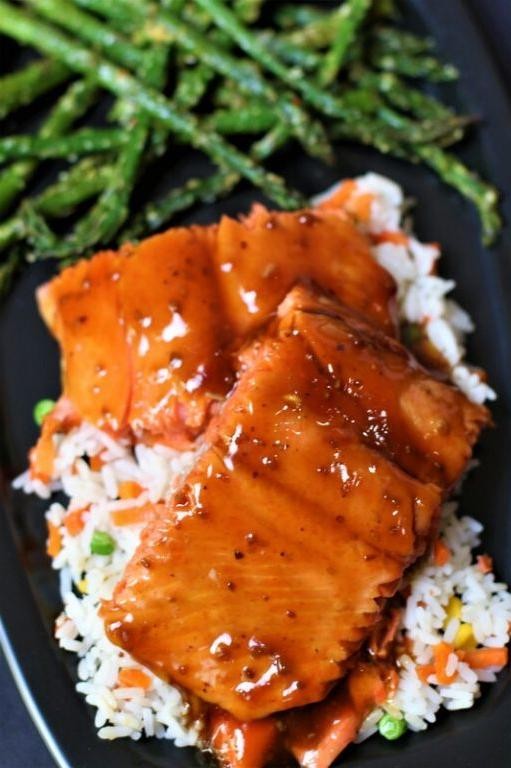 Teriyaki Traeger Smoked Salmon