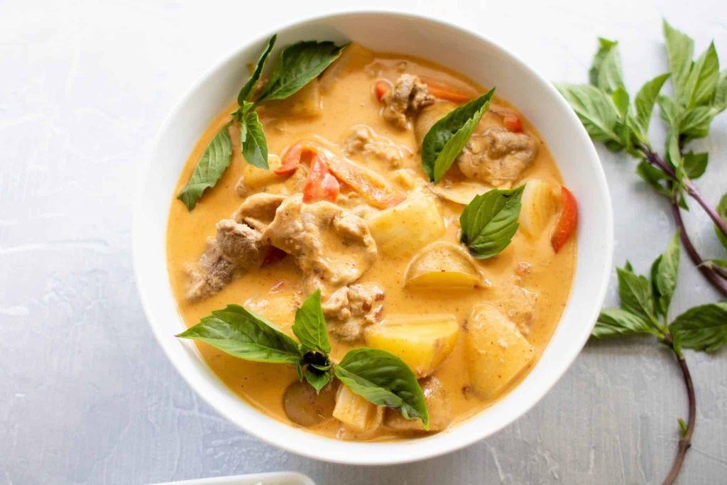 Thai Pork Curry with Coconut Milk