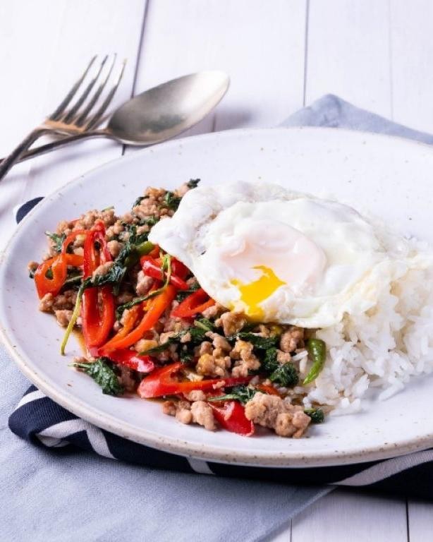 Thai Pork and Basil Stir Fry