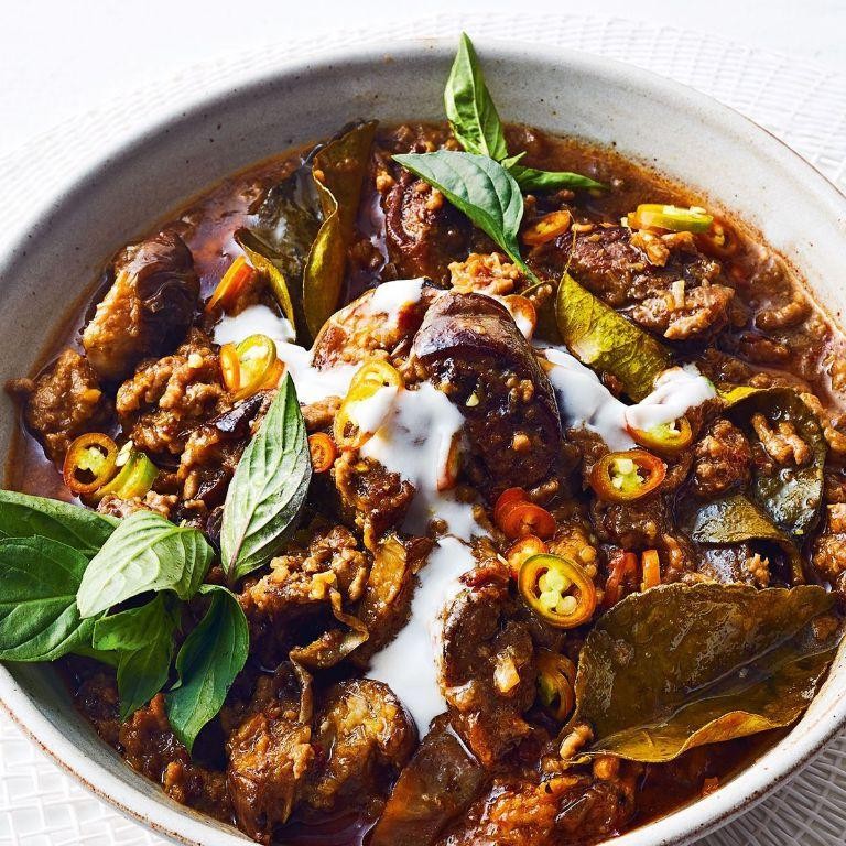 Thai Pork and Eggplant Curry