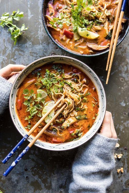 Thai-Inspired Peanut Ramen