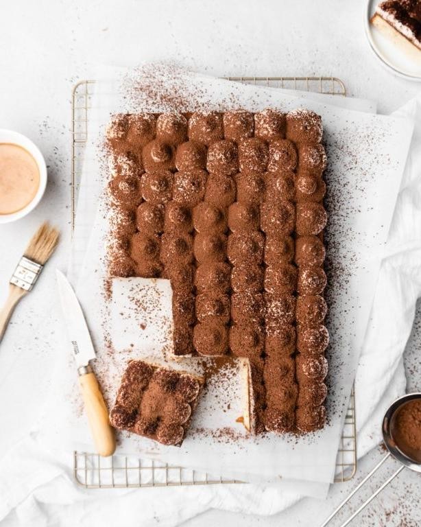 Tiramisu Sheet Cake