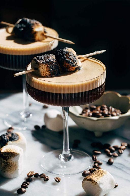 Toasted Marshmallow Martini