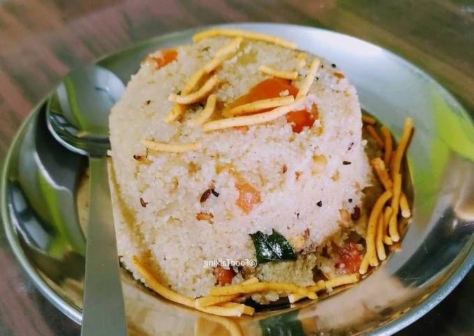 Tomato and Onion Upma