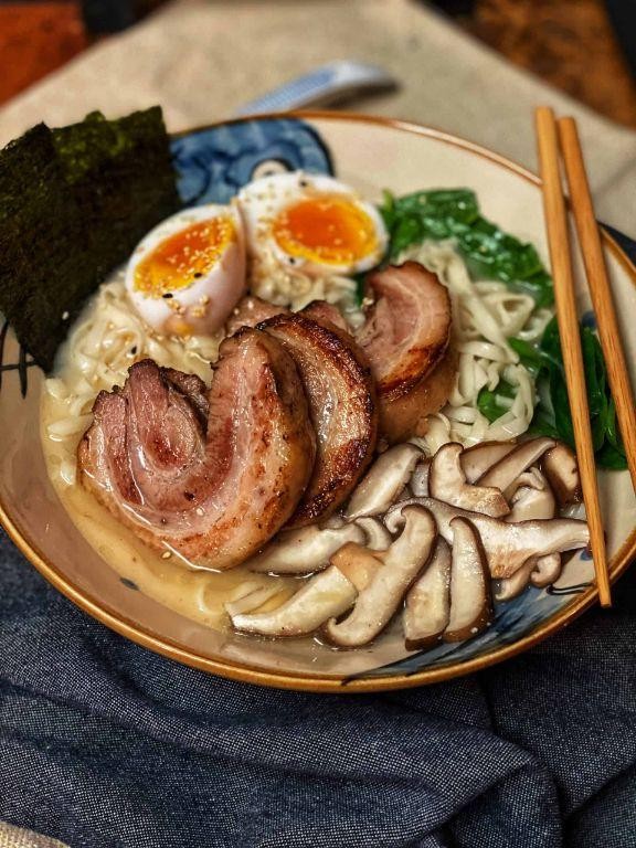 Tonkotsu Ramen with Braised Pork Belly