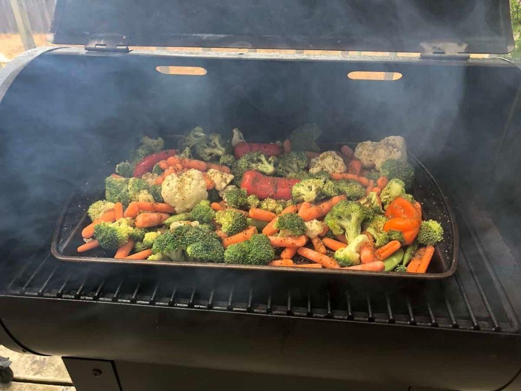 Traeger Grilled Vegetable Platter
