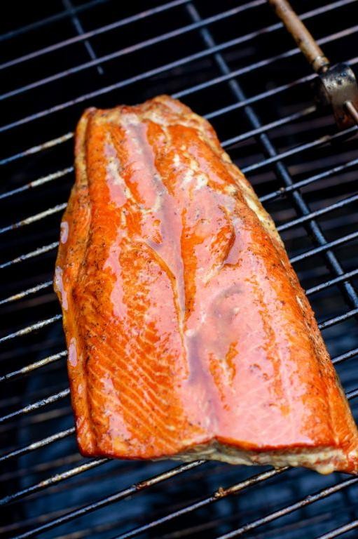 Traeger Smoked Salmon with Brown Sugar Rub
