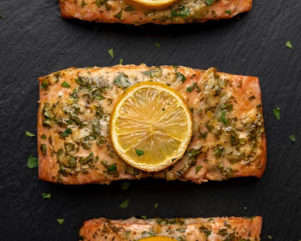 Traeger Smoked Salmon with Mustard Sauce