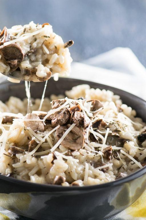 Truffle Infused Mushroom Risotto