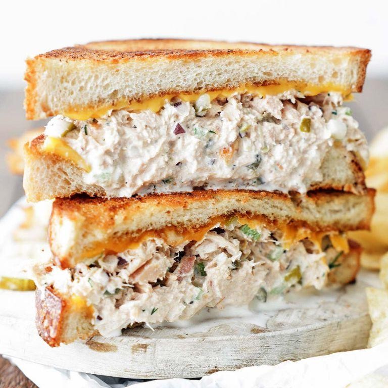 Tuna Melt Sparkling Sandwich