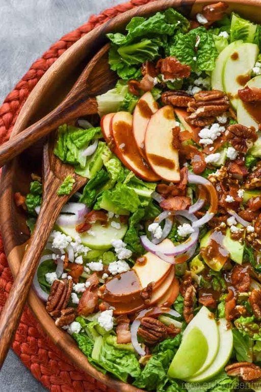 Turkey Bacon and Apple Salad