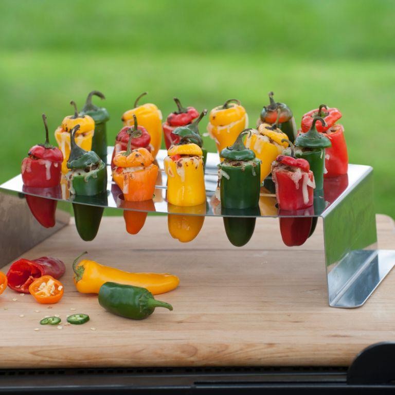 Turkey Bacon and Cheese Stuffed Peppers