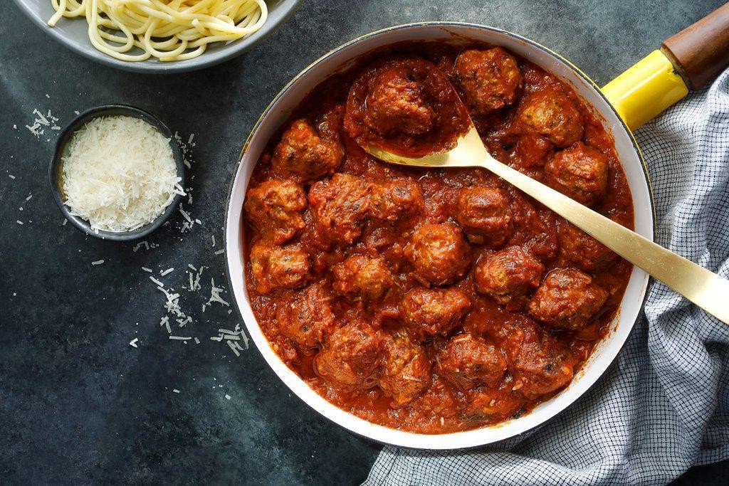 Turkey Meatballs in Marinara Sauce