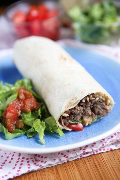 Turkey and Black Bean Wrap