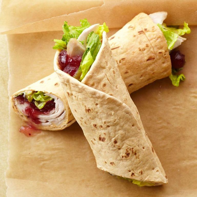 Turkey and Cranberry Wrap
