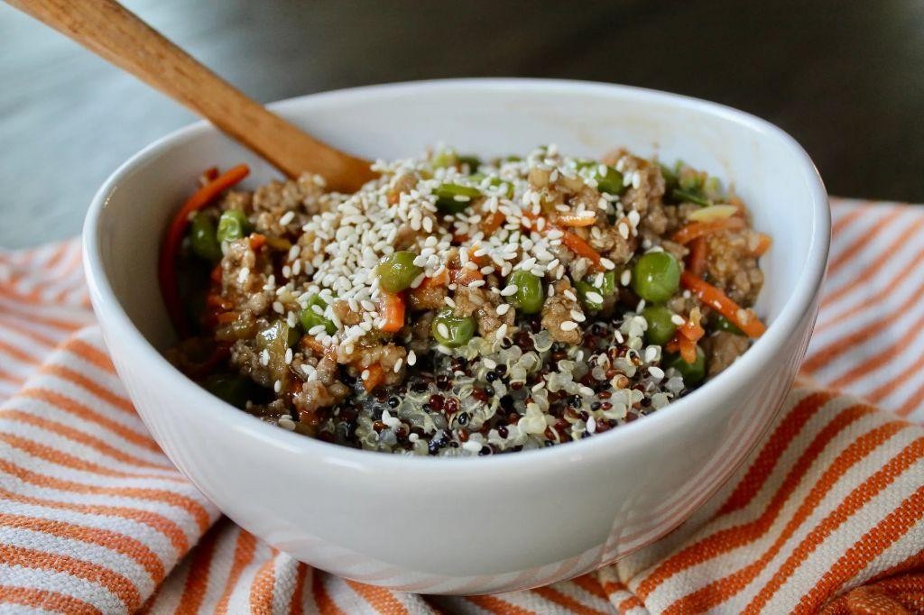 Turkey and Quinoa Protein Bowl