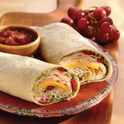 Turkey and Salsa Wrap