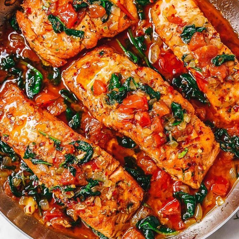 Tuscan Garlic Butter Salmon