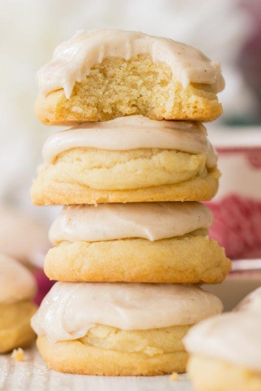 Vanilla Sugar Cookies with Brown Butter Glaze