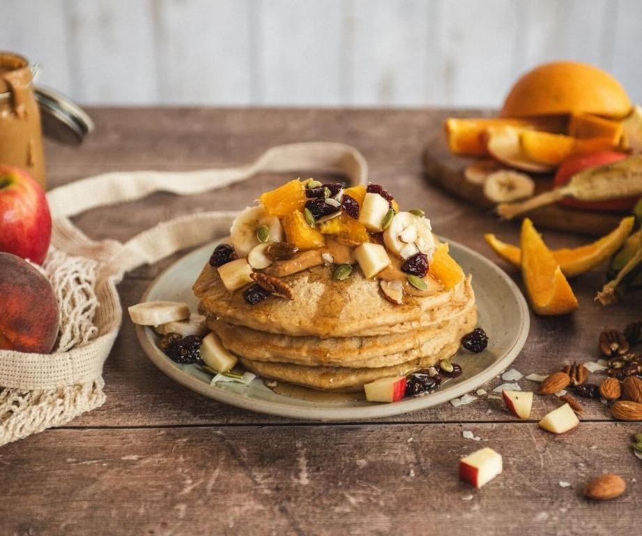 Vanilla and Almond Flapjacks