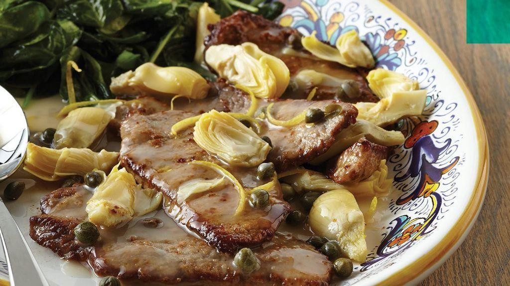 Veal Marsala with Artichokes and Capers