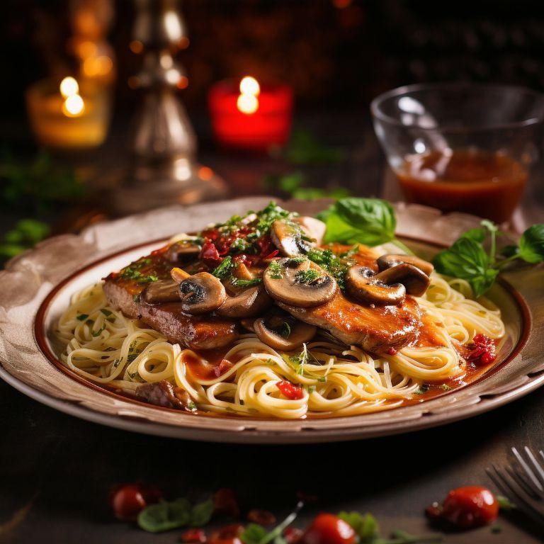 Veal Marsala with Sun-Dried Tomatoes