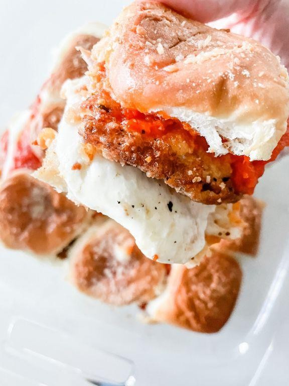 Veal Parmesan Sliders