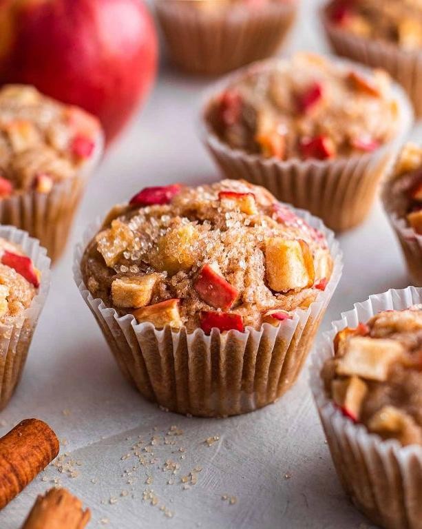 Vegan Apple Muffins