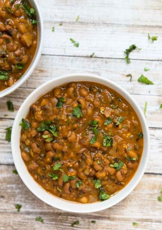 Vegan Black Eyed Peas Curry
