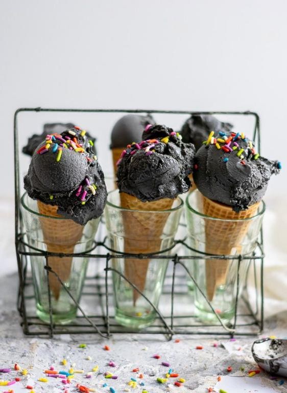 Vegan Black Sesame Ice Cream