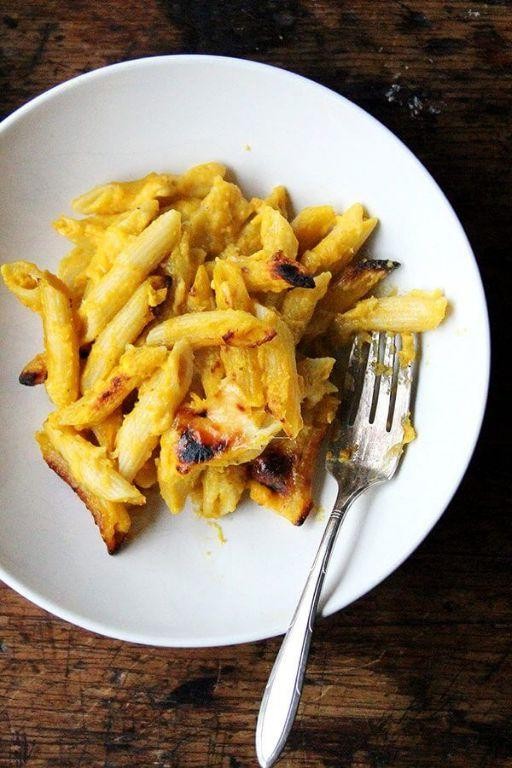 Vegan Butternut Squash and Sage Baked Penne