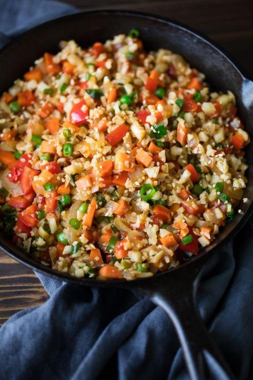 Vegan Cauliflower Fried Rice