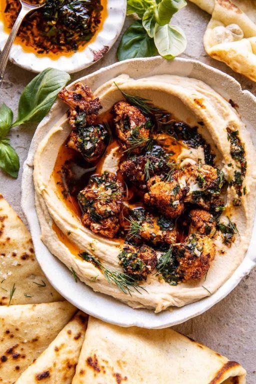 Vegan Cauliflower Hummus