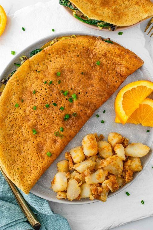 Vegan Chickpea Flour Omelette