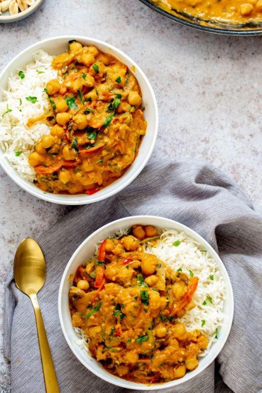 Vegan Chickpea and Pumpkin Curry
