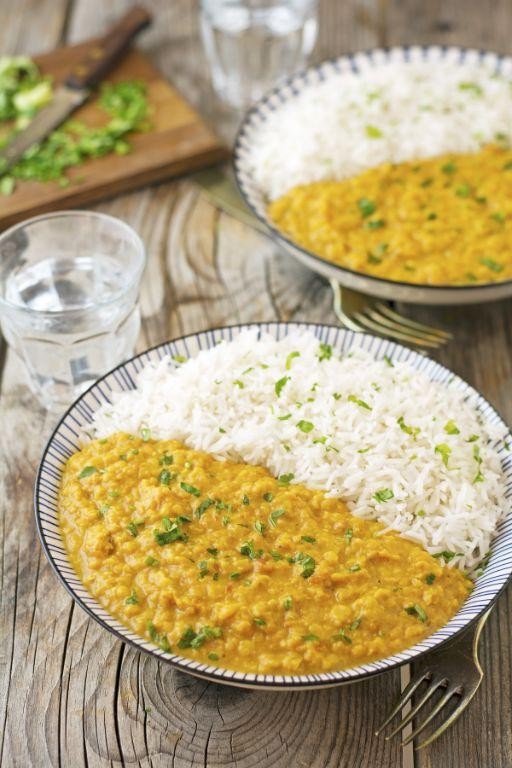 Vegan Crockpot Indian Dal