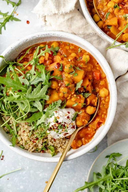 Vegan Crockpot Moroccan Stew
