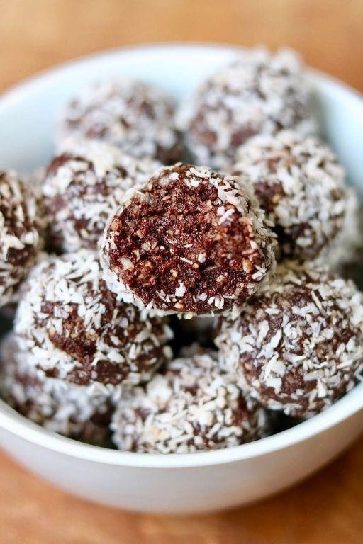 Vegan Date and Coconut Truffles