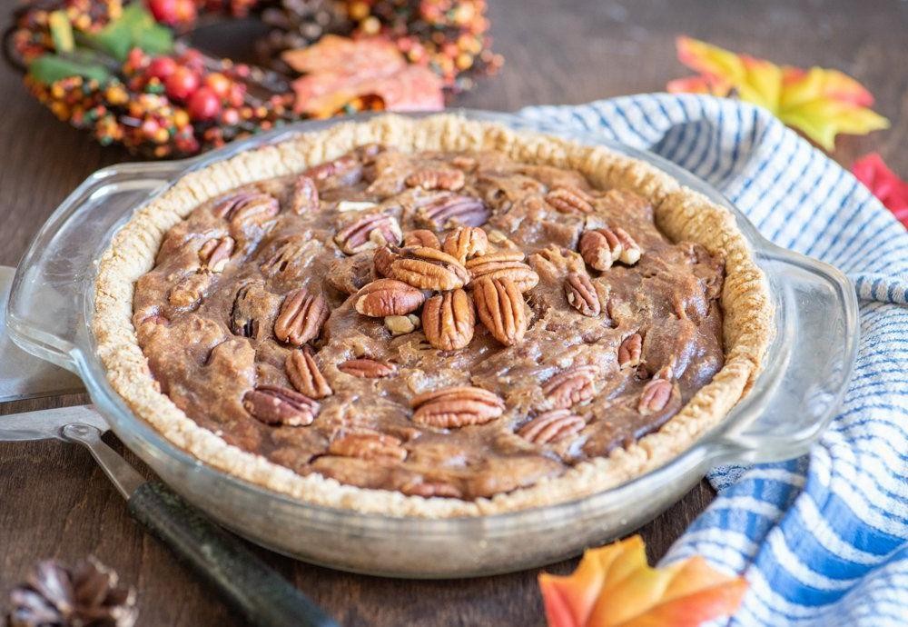 Vegan Date and Pecan Pie