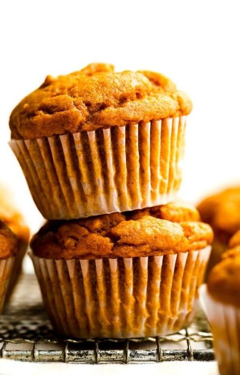 Vegan Date and Pumpkin Muffins