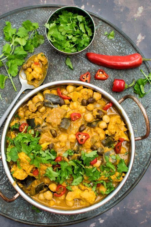 Vegan Leek and Chickpea Curry