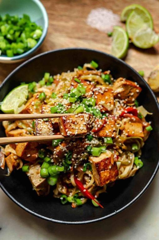Vegan Leek and Tofu Stir Fry