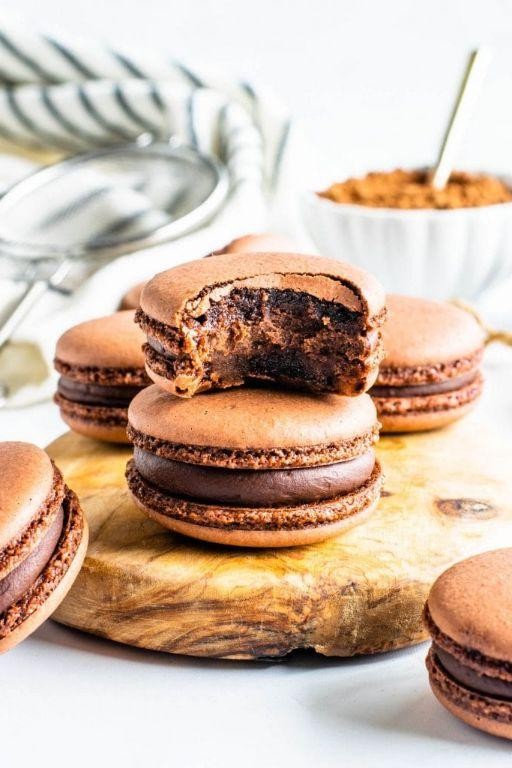 Vegan Milk Chocolate Macaroons