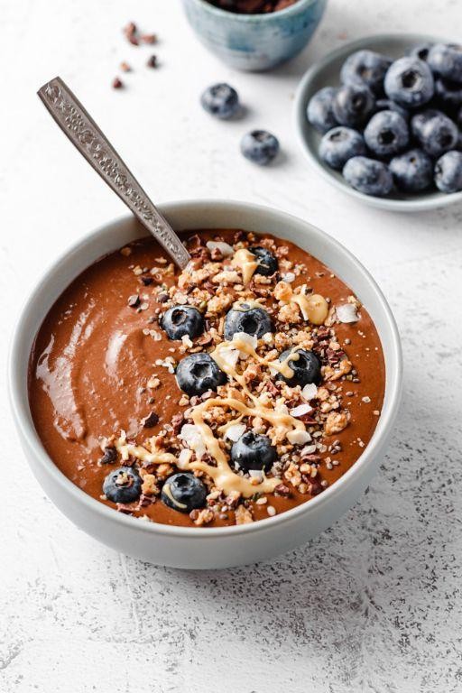 Vegan Milk Chocolate Smoothie Bowl
