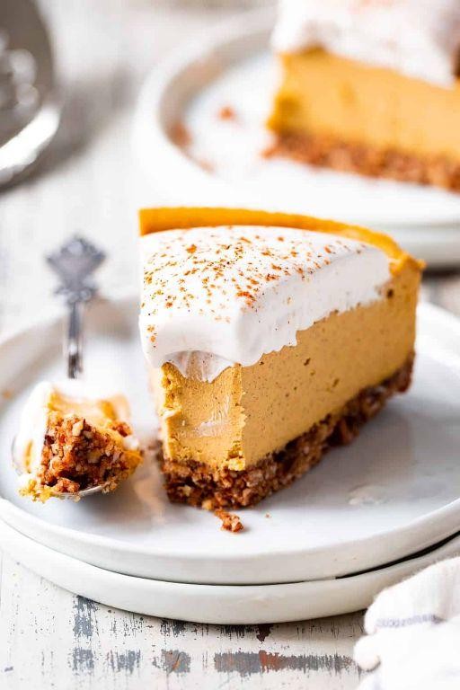 Vegan Pumpkin Cheesecake
