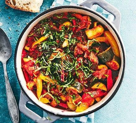 Vegan Slow Cooker Ratatouille