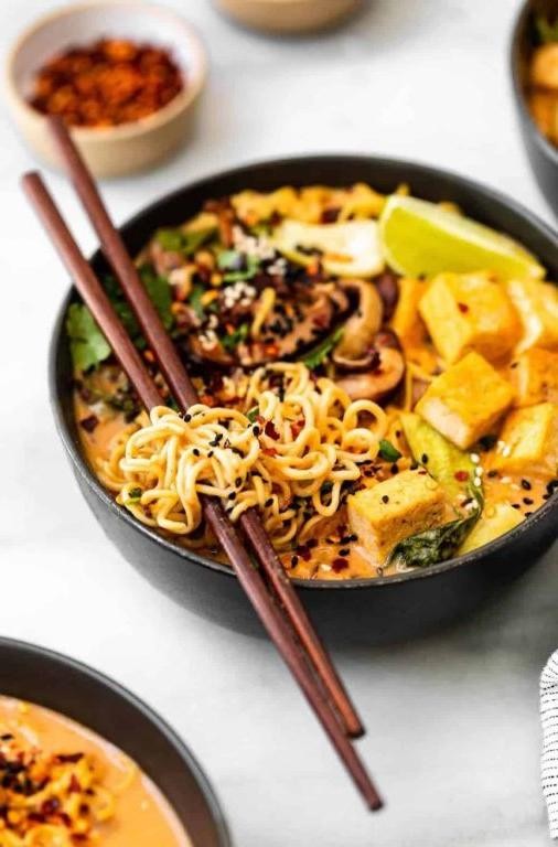 Vegetable Curry Ramen