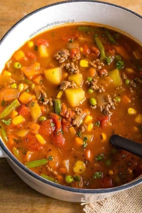 Vegetable Hamburger Soup