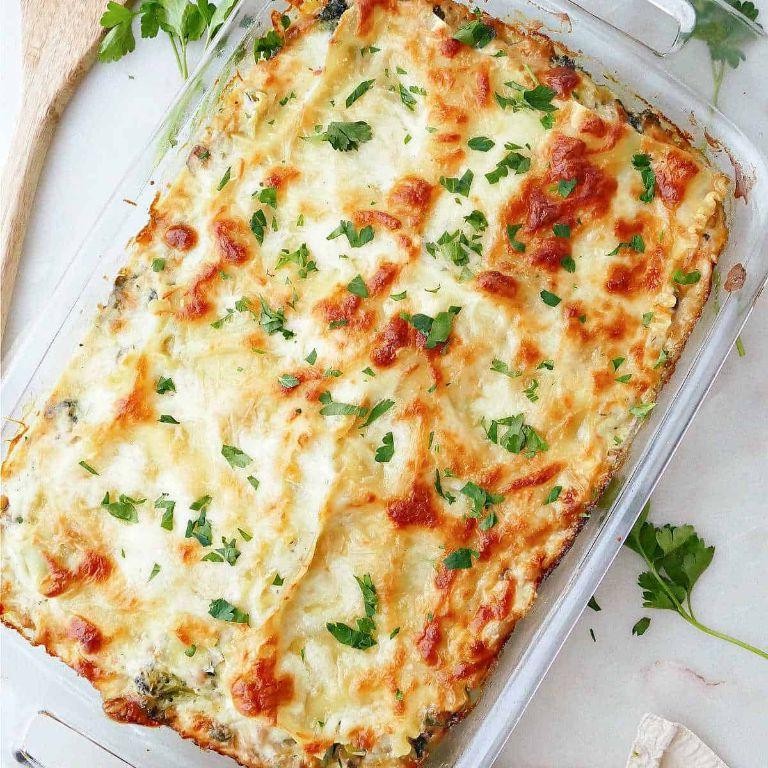 Vegetable Lasagna with Bechamel Sauce
