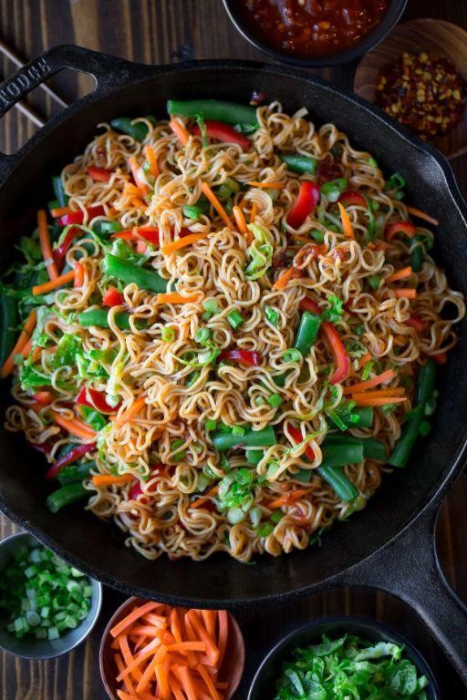 Vegetable Stir Fry Noodles
